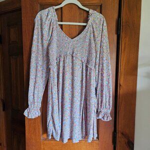 Bloomfield Floral Boho Dress Sz M